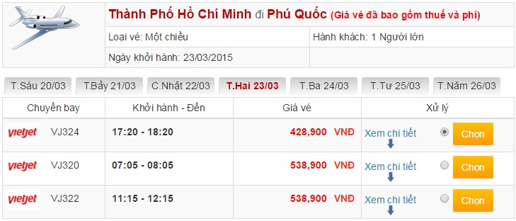 Vé máy bay Đà Nẵng Phú Quốc