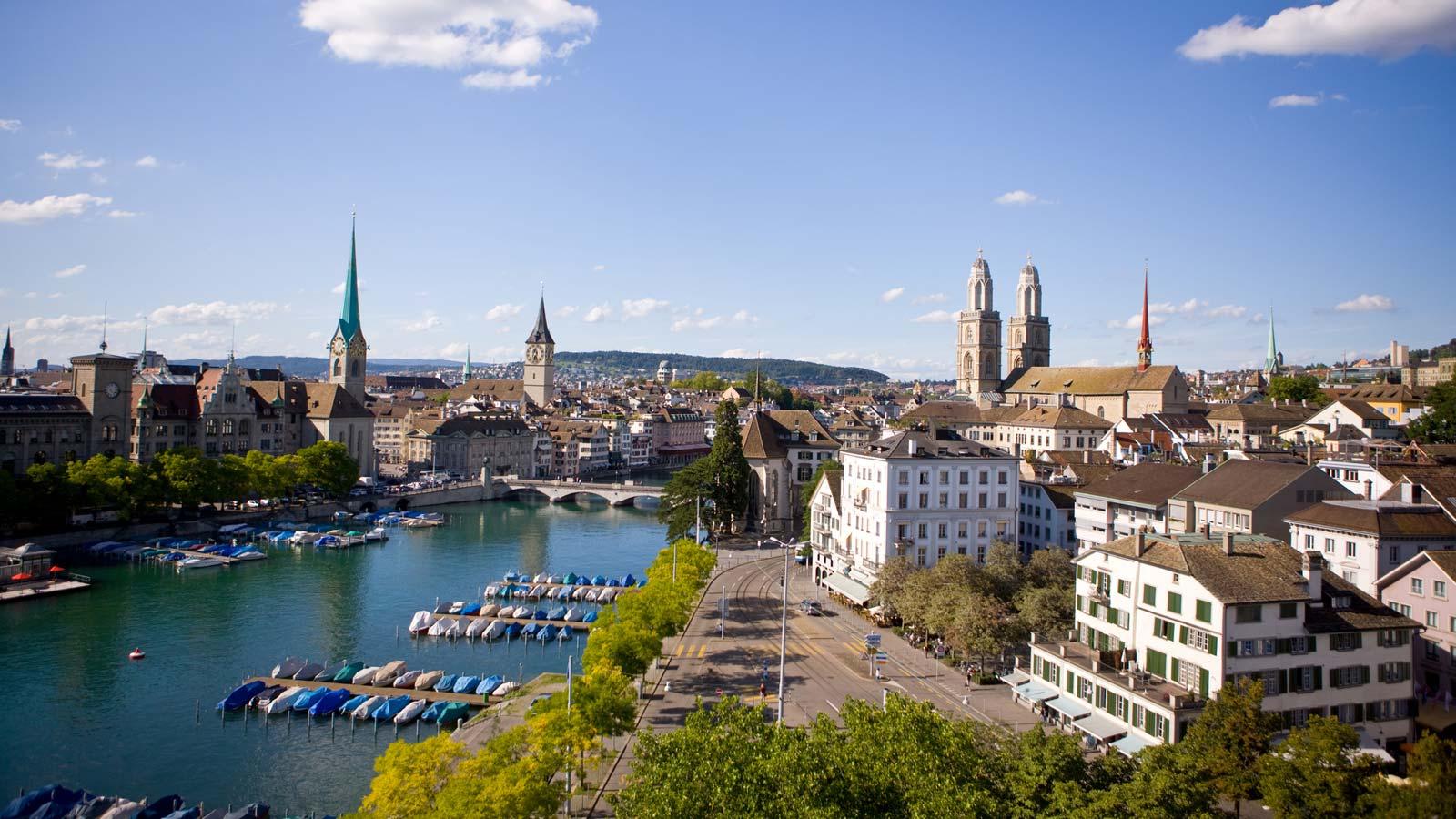 vé máy bay đi Zurich giá rẻ