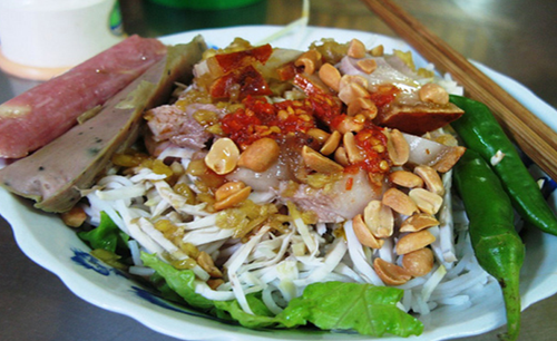 Bún mắm nêm