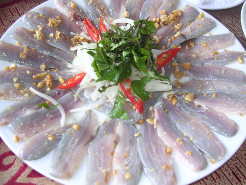 Gỏi cá trích Gỏi cá trích