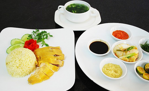 Cơm gà Singapore Cơm gà Singapore