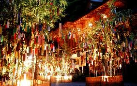 Thích thú khi tham gia lễ hội Tanabata , Nhật Bản
