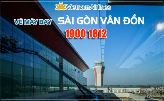 Vé máy bay Sài Gòn Vân Đồn của Vietnam Airlines