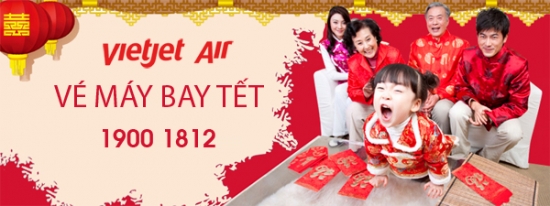 Vé máy bay Tết của Vietjet Air