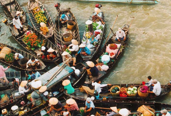 Chợ nổi Cái Răng - Nét độc đáo của Cần Thơ