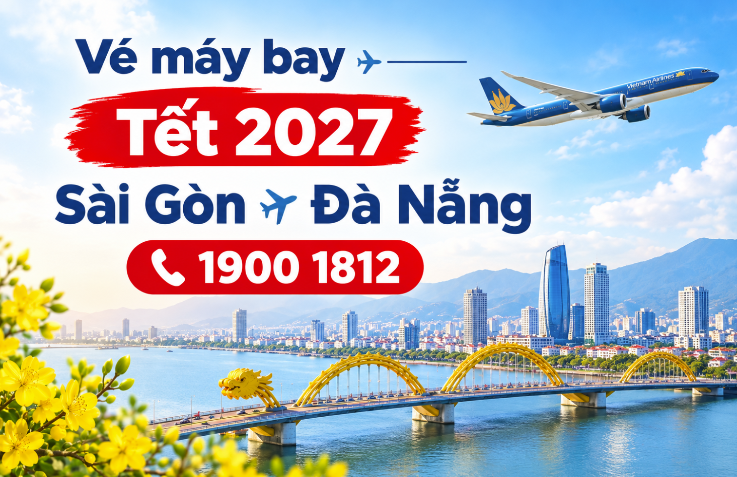 Vé máy bay Tết Sài Gòn Đà Nẵng